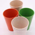 Wholesale bamboo fiber reusable coffee cup Mug with Eco Friendly Silicone Lids